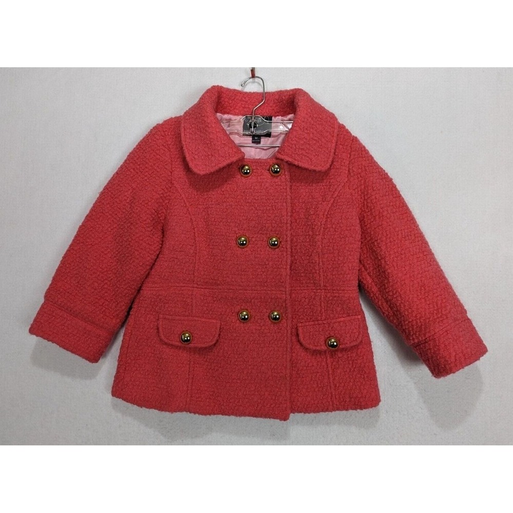 Knitted Dove Anthropologie Jacket Womens Size M Wool Blend Pink